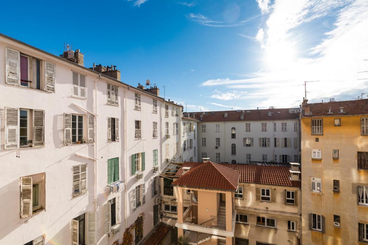 7 Medecin - Place Massena - Central 2P - Lumineux - Climatise Nizza Exterior foto