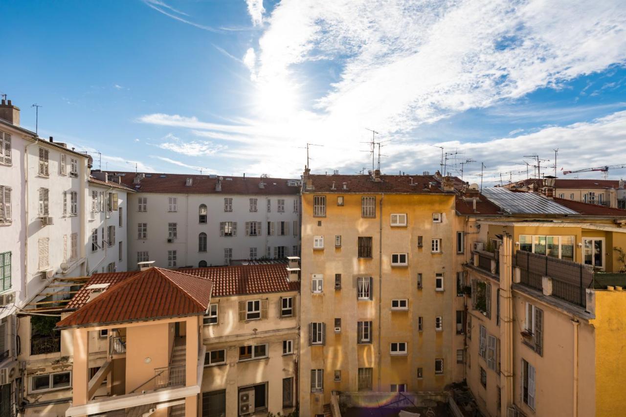 7 Medecin - Place Massena - Central 2P - Lumineux - Climatise Nizza Exterior foto